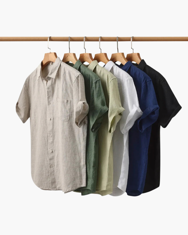 Impy™ |Cape Town Short Sleeve Linen Shirt