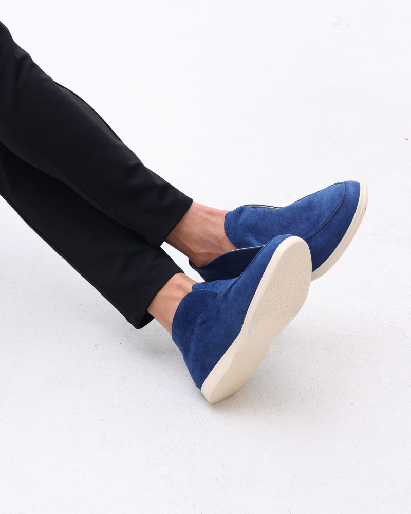 Classic Suede Loafers with Timeless Elegance