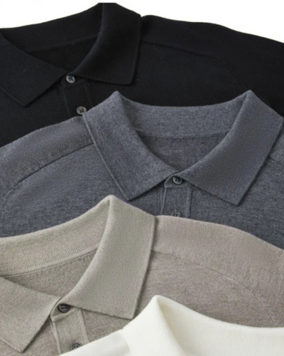 Impy™ |100% Pure Premium Wool Polo Shirt