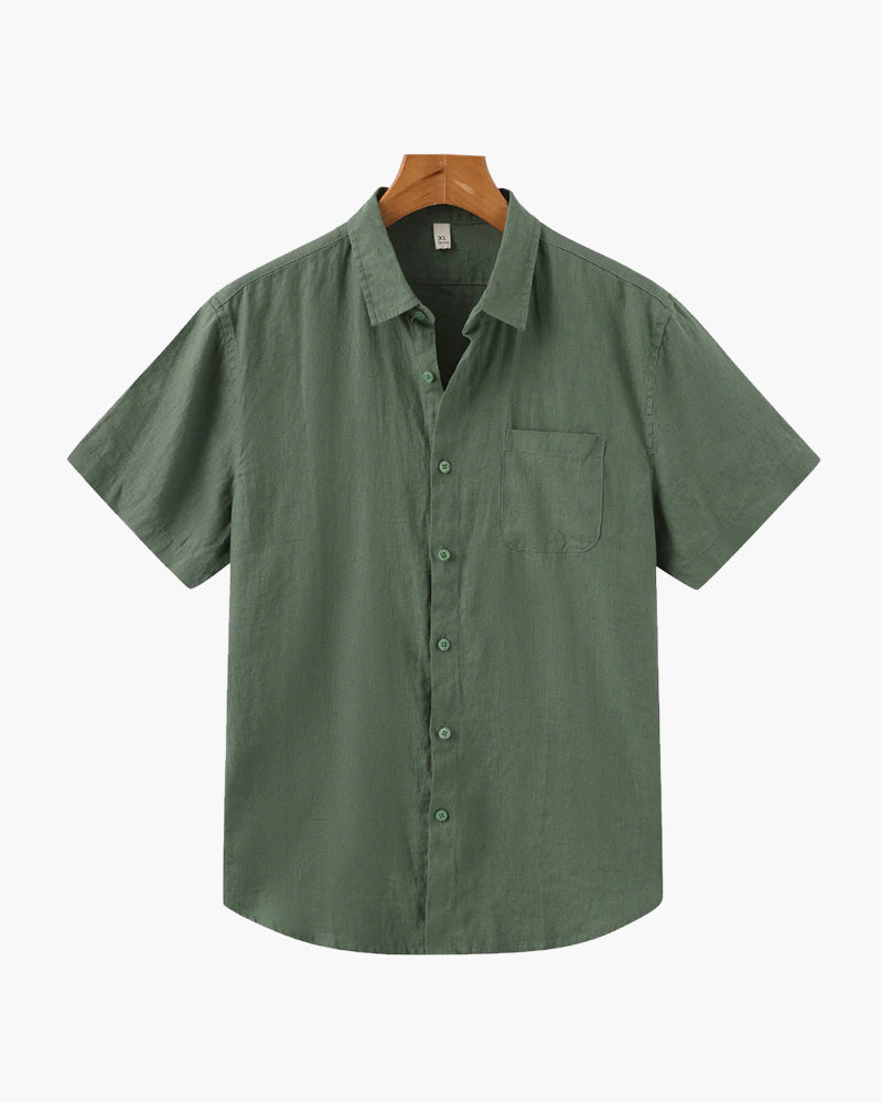 Impy™ |Cape Town Short Sleeve Linen Shirt