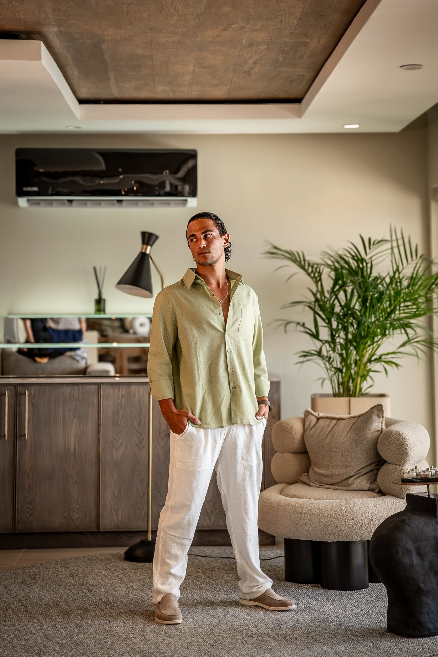 Impy™ |Classic Linen Longsleeve Combo