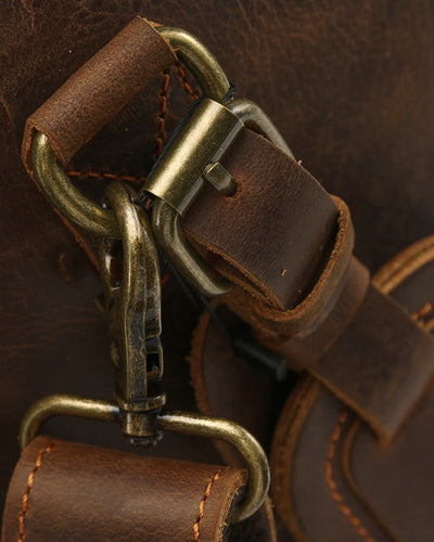 Montague Leder-Reisetasche