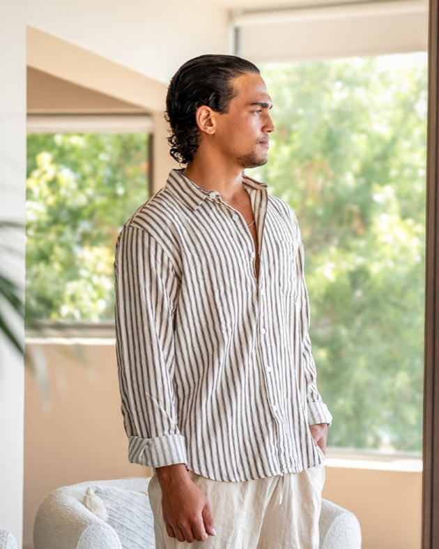 Men's Classic Striped Shirt