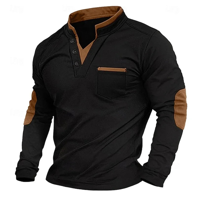 Impy™ | Herren V-Ausschnitt Sweatshirt