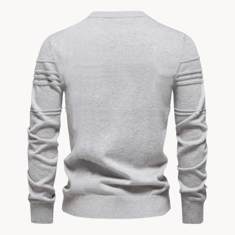 MIRAVO | Eleganter Herrenpullover mit Karodesign