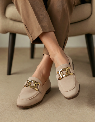 Duchess Suede Loafers